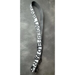 Karl Lagerfeld Paris Replacement Guitar Strap Adjustable Logo Purse Bag Strap